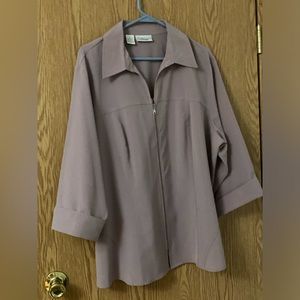 Women’s Zip up Blouse